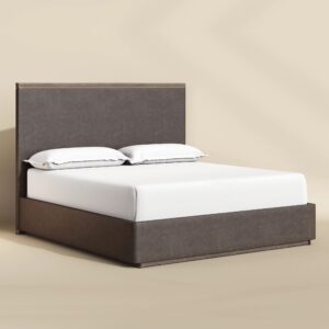 Alternative view of Altman Leather Wrapped Panel Bed