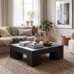 Alternative view of Jonah Dark Wood Coffee Table