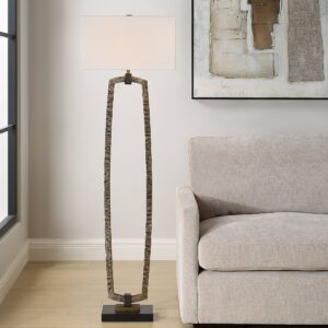 Alternative view of Relic Gold Floor Lamp