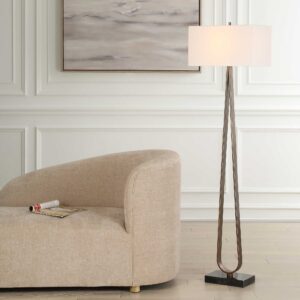Alternative view of Galloway Minimalist Bronze Floor Lamp