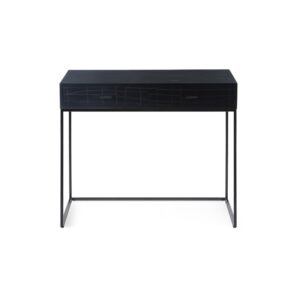 Atelier Noir Carved Wood Console-desk