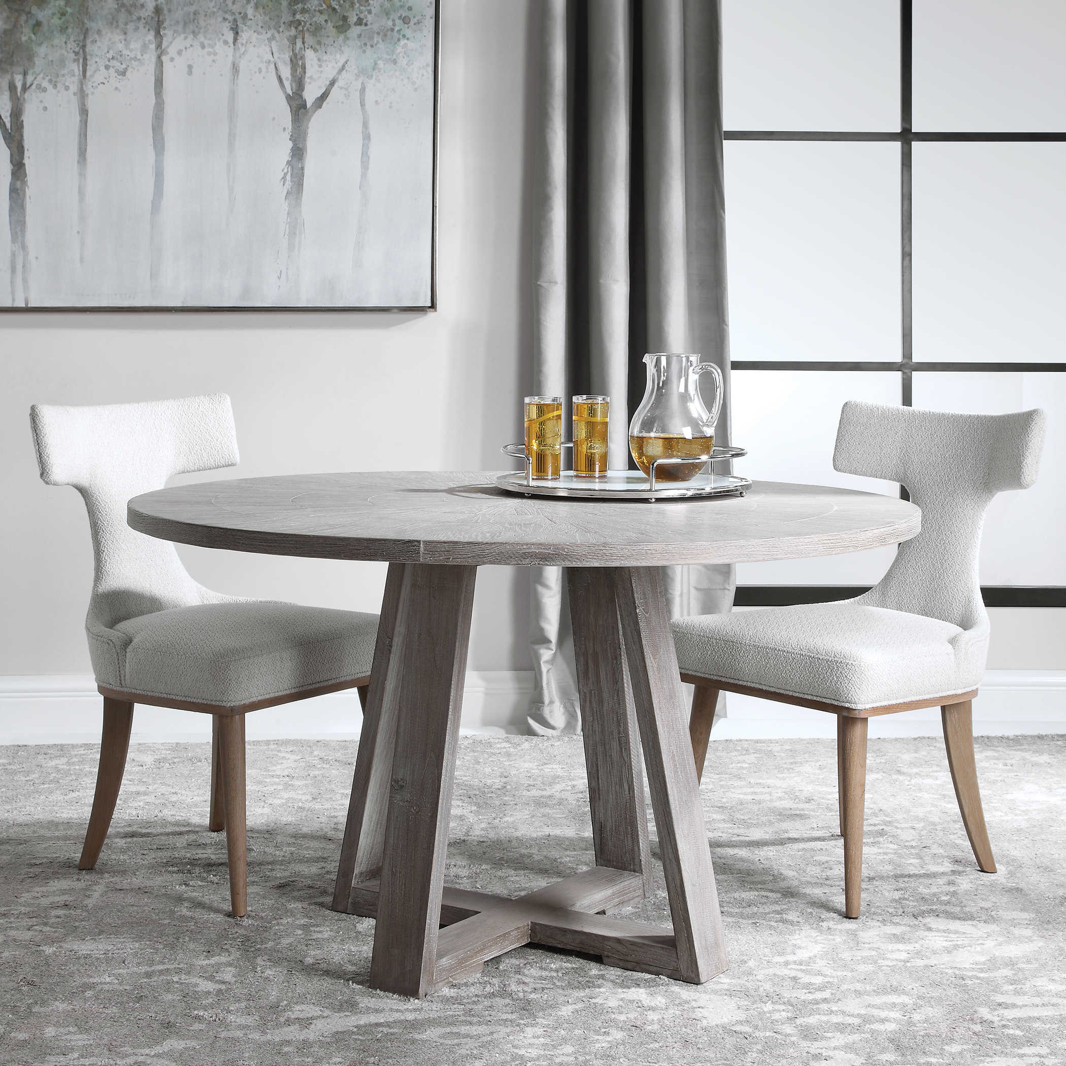 Avila 52"ROUND Dining Table - Image 6