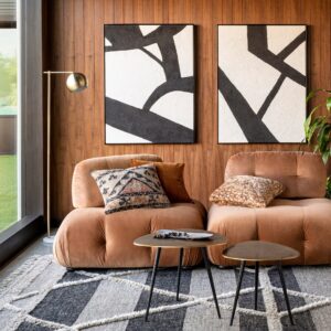 Alternative view of Ethan Floor Lamp: Brass