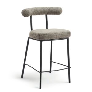 Kede Counter Stool: Green Tweed