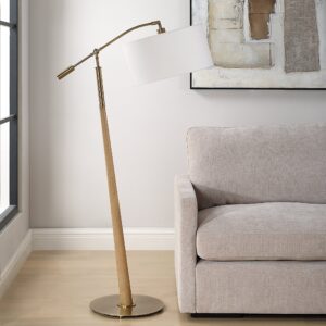 Alternative view of Kennett Wooden Floor Lamp