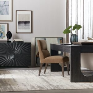 Alternative view of Liam Rustic Black Writing Desk