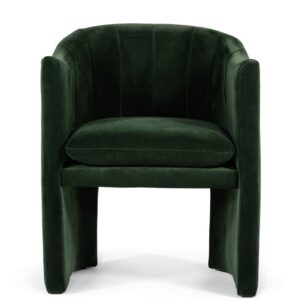 Melrose Jade Green Velvet Dining Chair