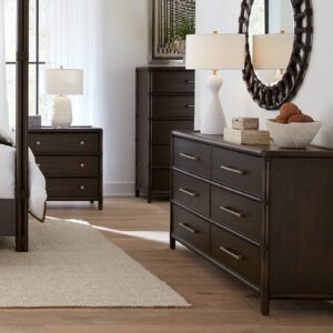 Alternative view of Retreat Pole Rattan Dresser