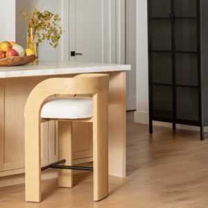 Alternative view of Tyra Natural Counter Stool